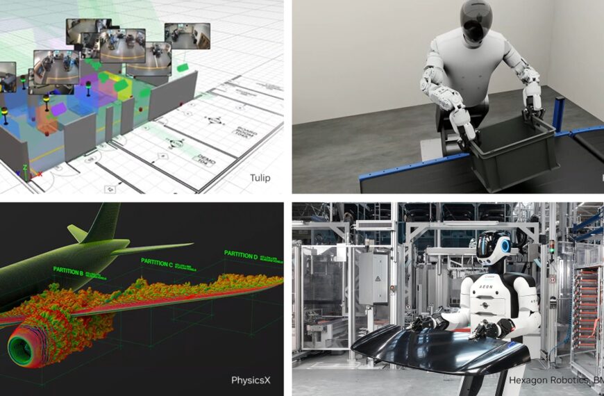 NVIDIA brings industrial AI to Hannover Messe and draws the factory of the future