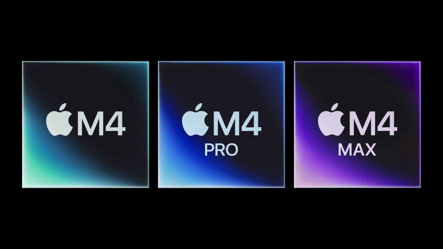 Apple M4 chip series hero