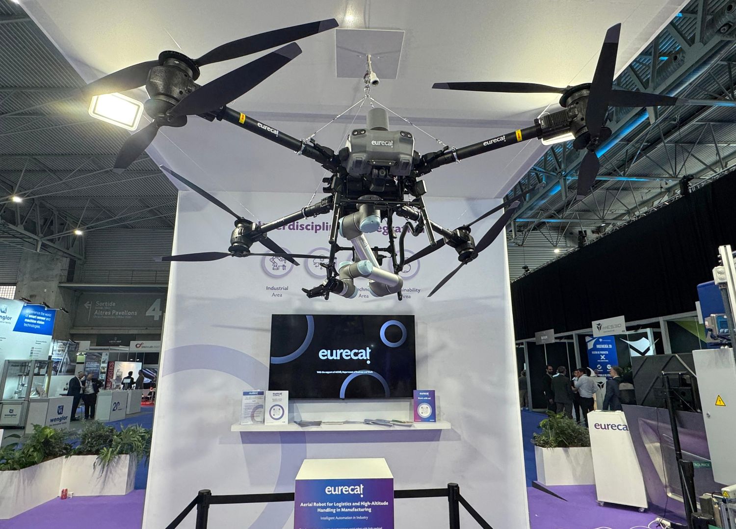 Eurecat AdvancedFactories2025 dron