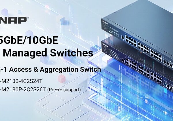 QNAP Unveils the QSW 2000 Series of Web-Managed Layer 2 Switches with 2.5GbE/10GbE