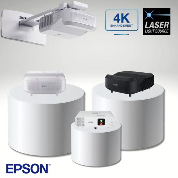 Epson Refreshes Its Laser Projectors for Classrooms and Hybrid Meetings