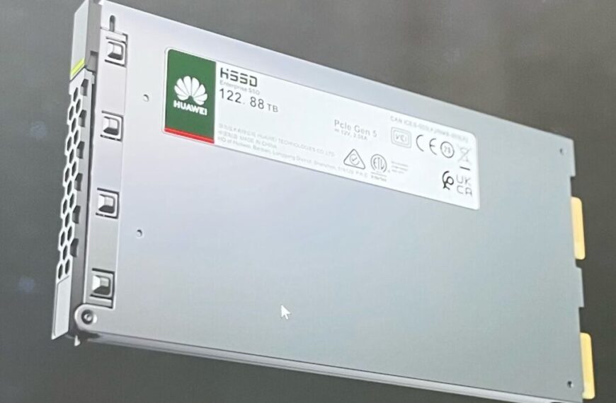Huawei brings 122 TB SSDs to the NAND packaging war