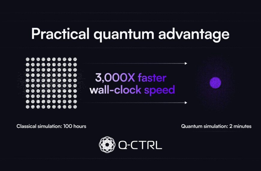 Q-CTRL claims a practical quantum advantage with a simulation 3,000 times faster