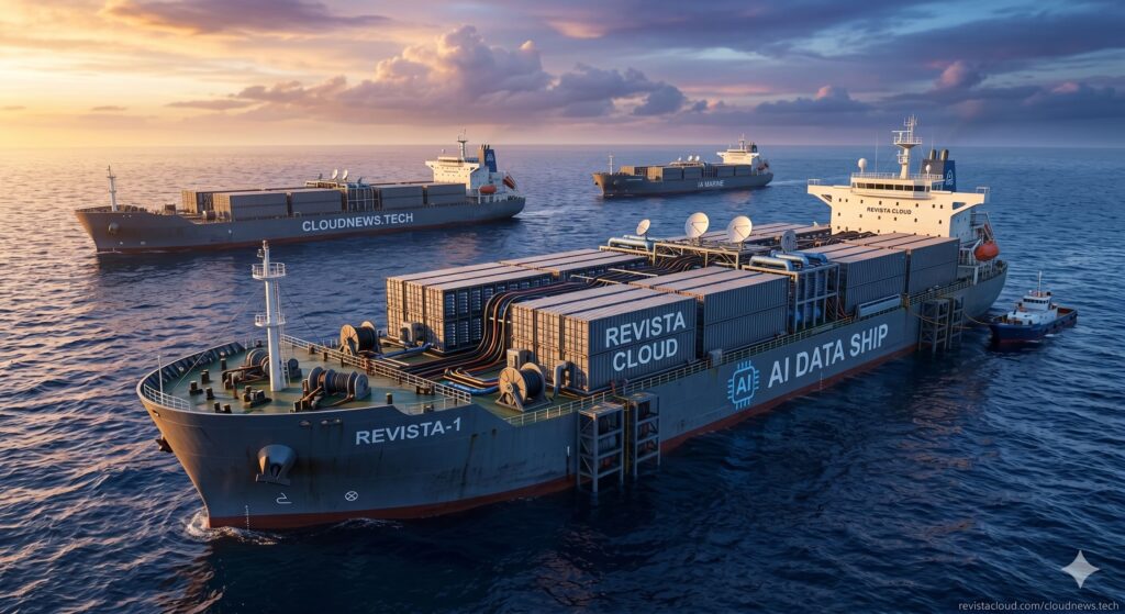 ai data center ship ocena sea compute