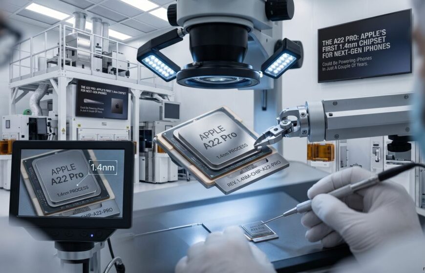 Apple is looking at the 1.4 nm A22 Pro chip for the 2028 iPhone