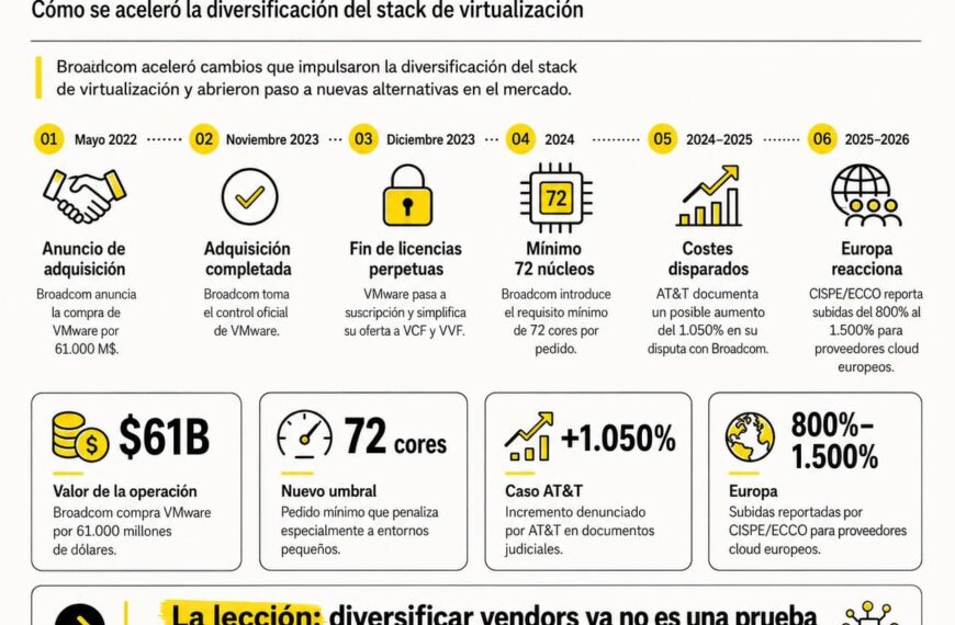 Broadcom Accelerates the Steady Shift of VMware to New Virtualization Stacks