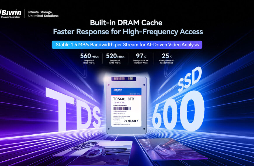 BIWIN Launches an 8TB Industrial SSD for Surveillance and AI at the Edge