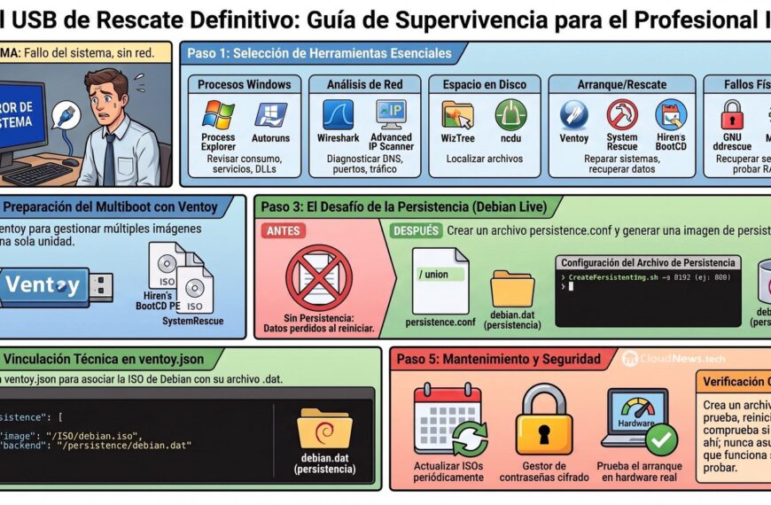 The Emergency USB Every IT Professional Should Carry Prepared