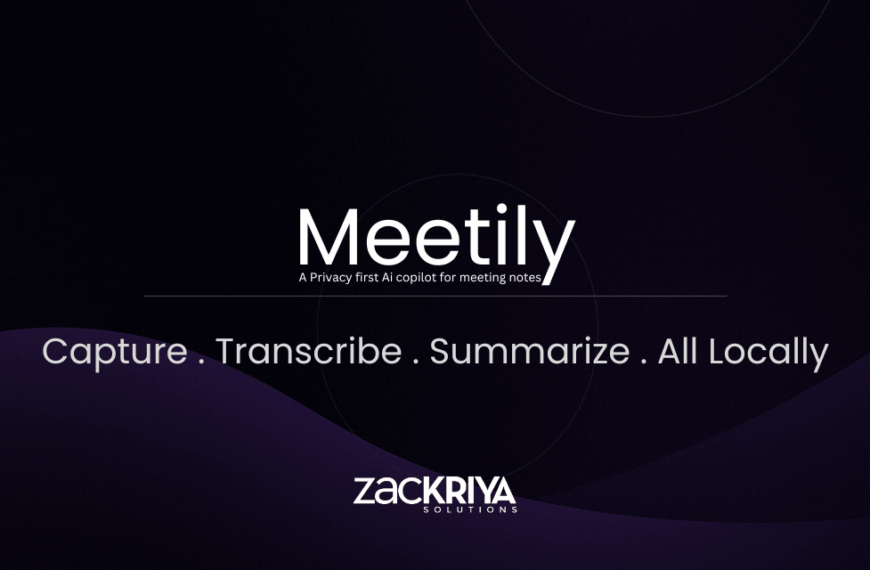 Meetily Brings AI-Generated Meeting Notes to Your Local Computer