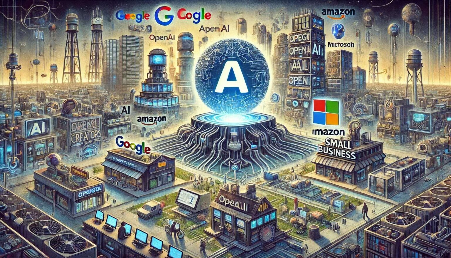 fin web abierta inteligencia artificial grandes empresas