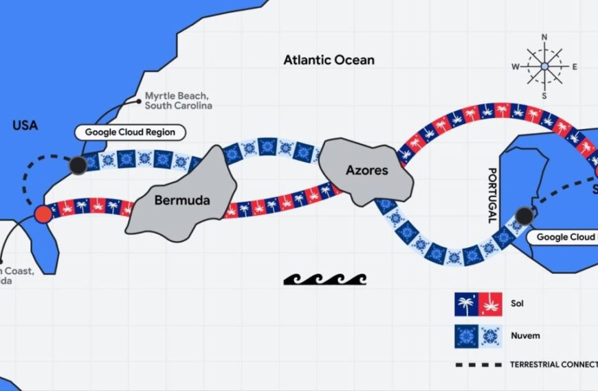 Google doubles its Atlantic route with Nuvem and Sol: two twin cables for the cloud and AI