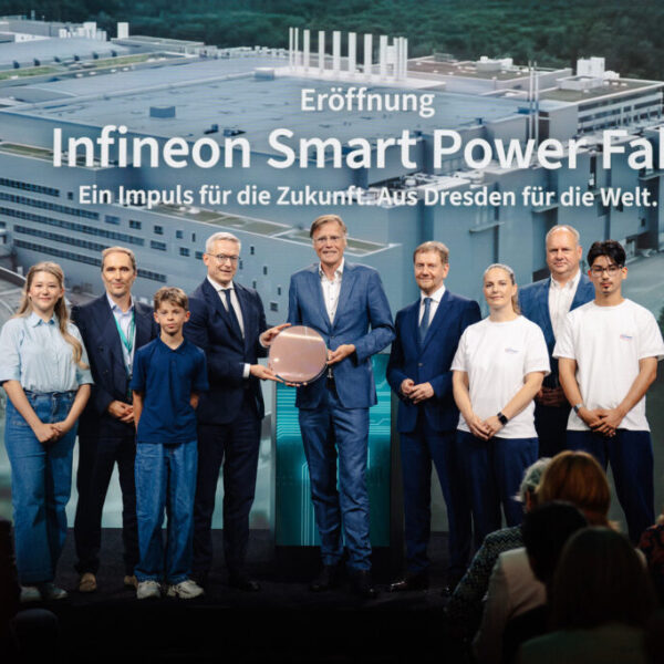 Infineon Opens a Key Factory for European AI and Energy in Dresden
