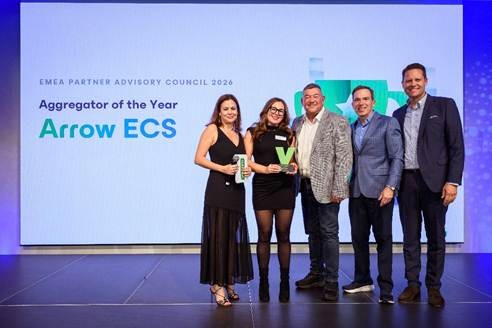 Arrow, recognized by Veeam as EMEA Aggregator of the Year 2026