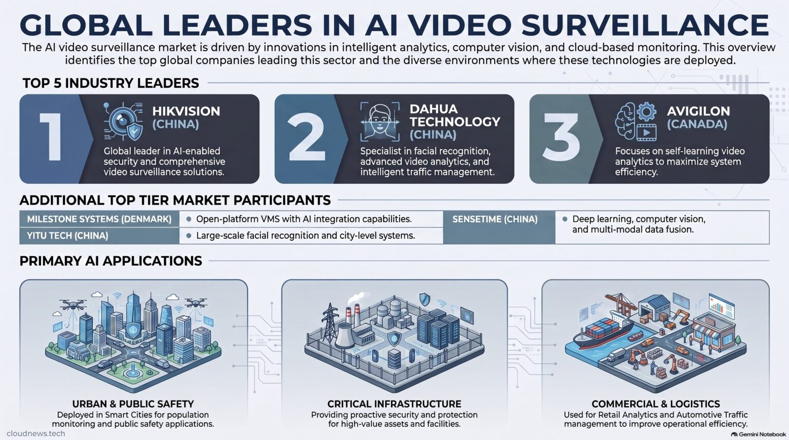 Global AI Video Surveillance Leaders