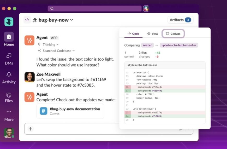 Slack Code Brings AI Coding Agents Into the Team Channel