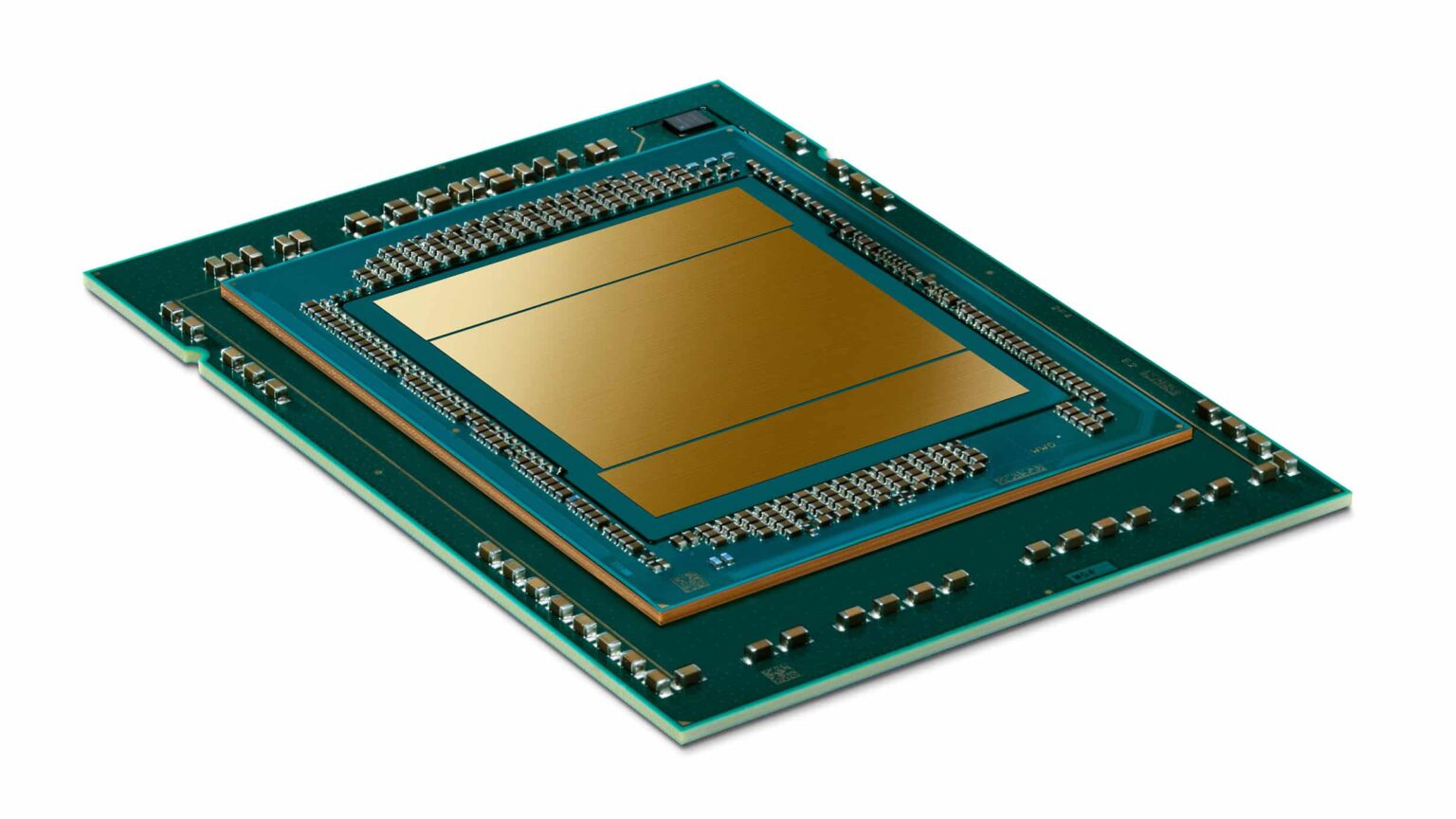Intel Xeon processor die, illustrating Intel's chip pricing strategy