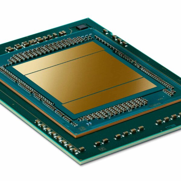 Intel Xeon processor die, illustrating Intel's chip pricing strategy