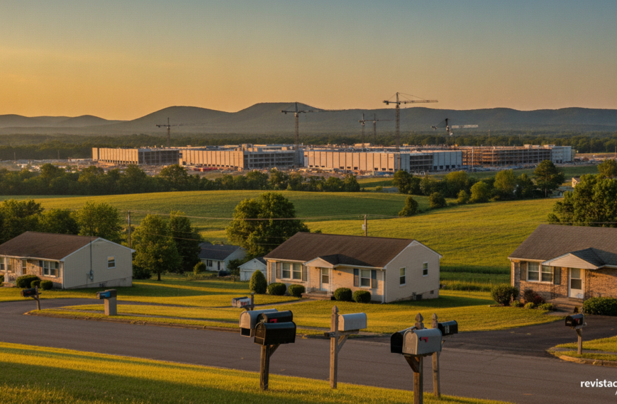 Hazle Township, Pennsylvania residents near a proposed NorthPoint data center site