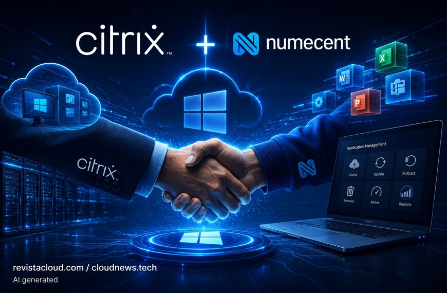 Citrix and Numecent logos representing the acquisition