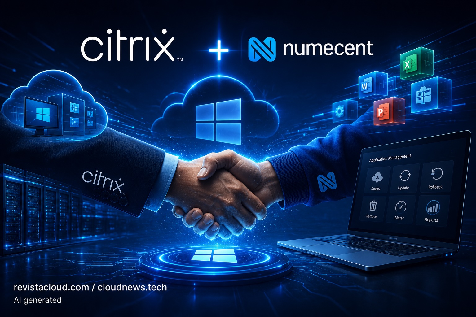 Citrix Acquires Numecent to Strengthen Windows Application Management 2 Citrix and Numecent logos representing the acquisition