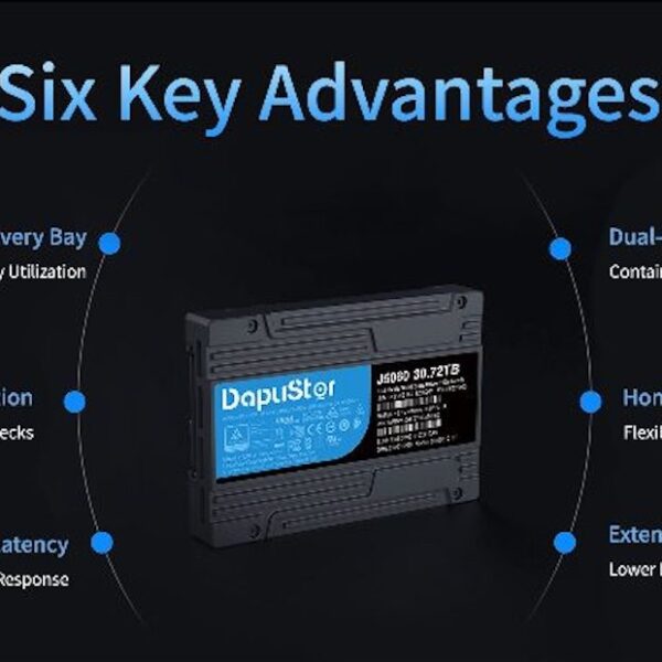 DapuStor SSD combining pSLC and QLC memory for AI infrastructure