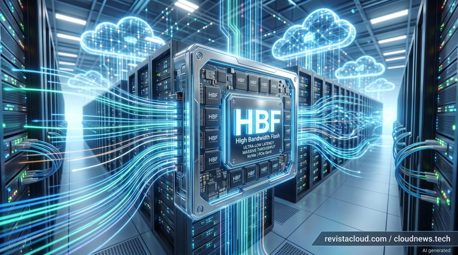 High Bandwidth Flash (HBF) memory concept for AI accelerators