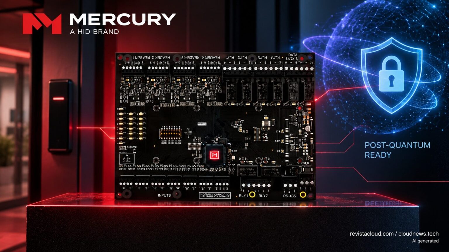Mercury S4 access control reader interface module by HID