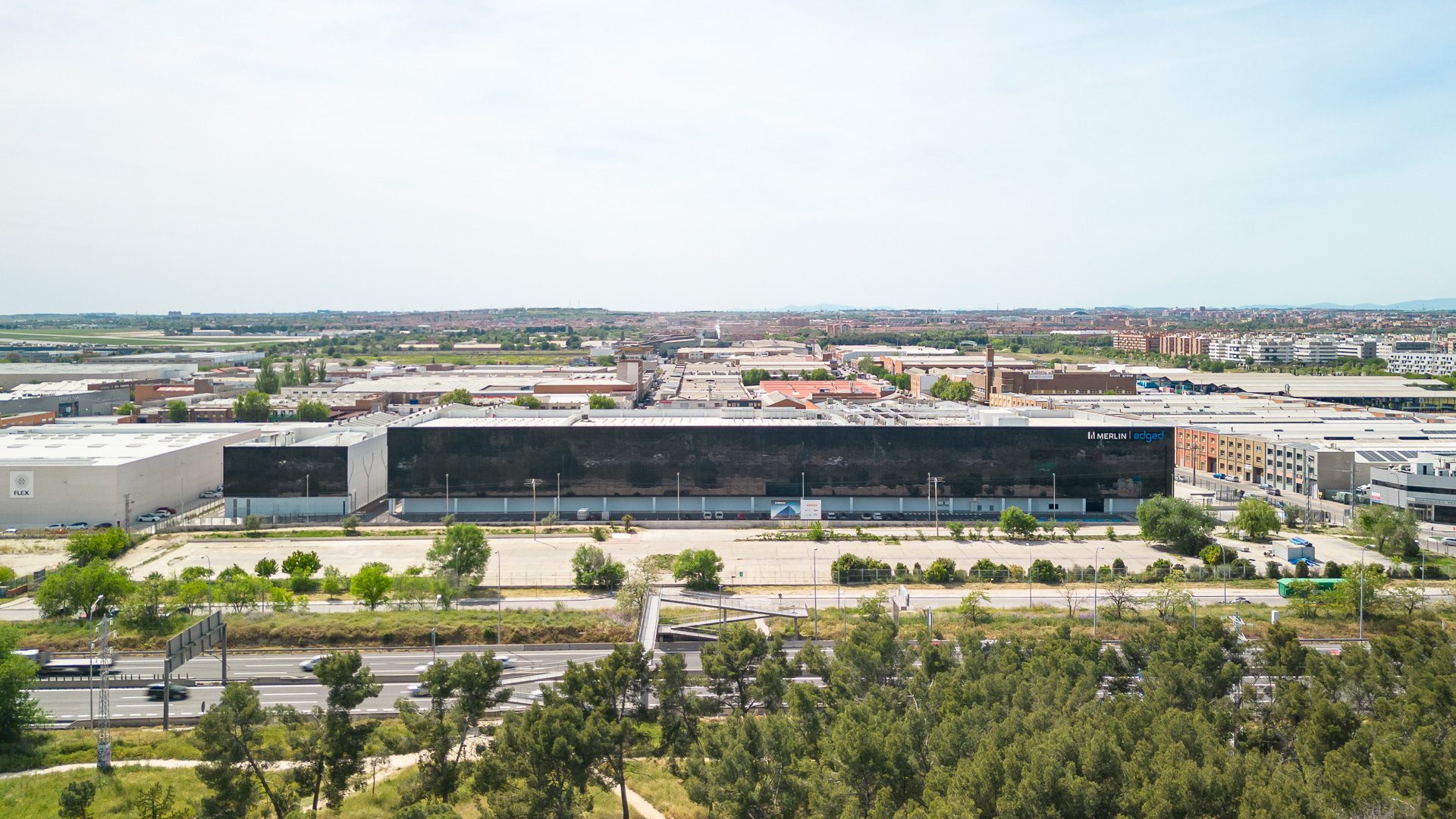Merlin Properties data center facility representing its Navalmoral de la Mata project in Spain
