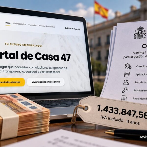Casa 47 affordable housing portal homepage