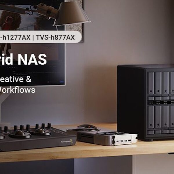 QNAP TVS-hx77AX enterprise ZFS NAS for AI workloads