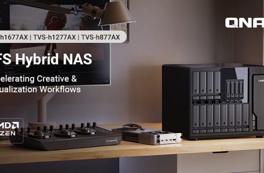 QNAP TVS-hx77AX enterprise ZFS NAS for AI workloads
