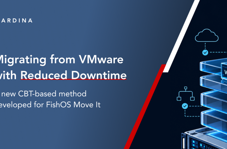 Diagram of the VMware-to-FishOS OpenStack migration without VDDK using Changed Block Tracking