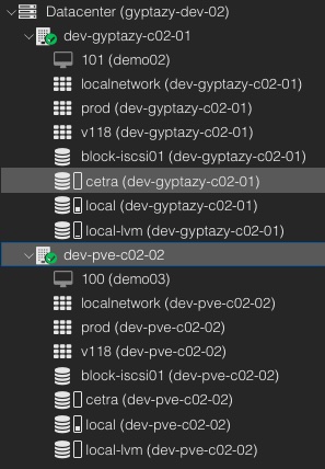 Proxmox Still Has No VMFS of Its Own: Three Projects for Shared Storage 4 CetraFS integration in the Proxmox VE web interface