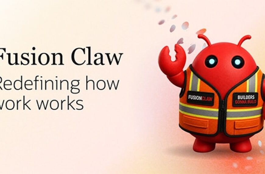 Oracle Fusion Claw runtime interface for AI agents