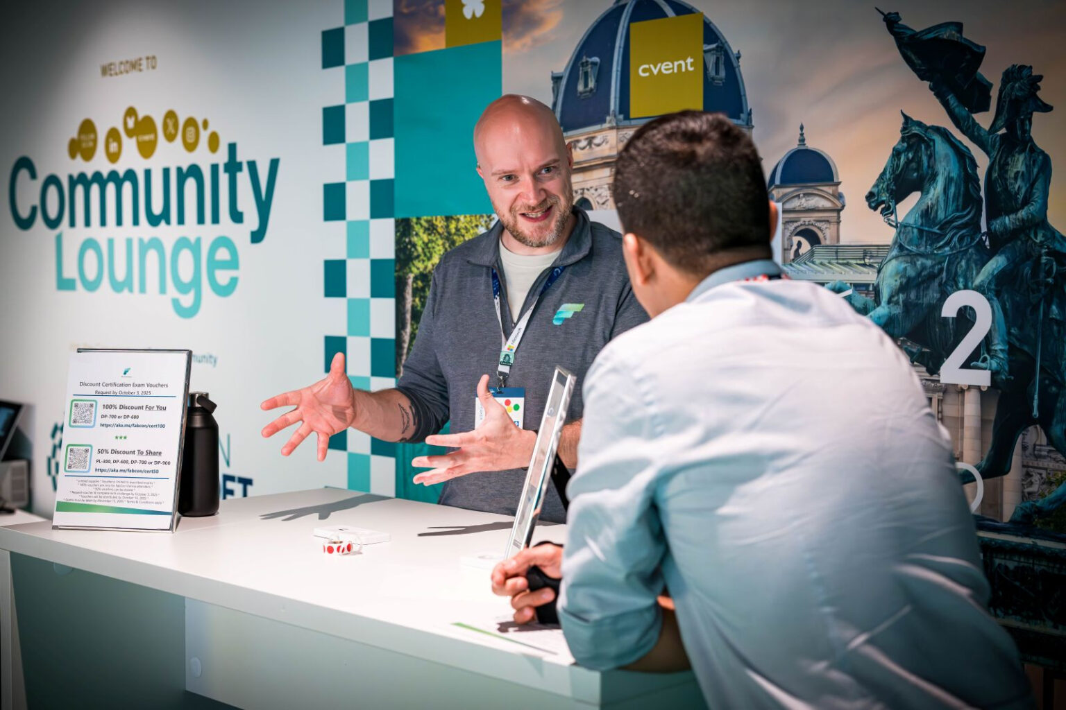Microsoft Fabric IQ integration with Copilot shown at FabCon Barcelona 2026