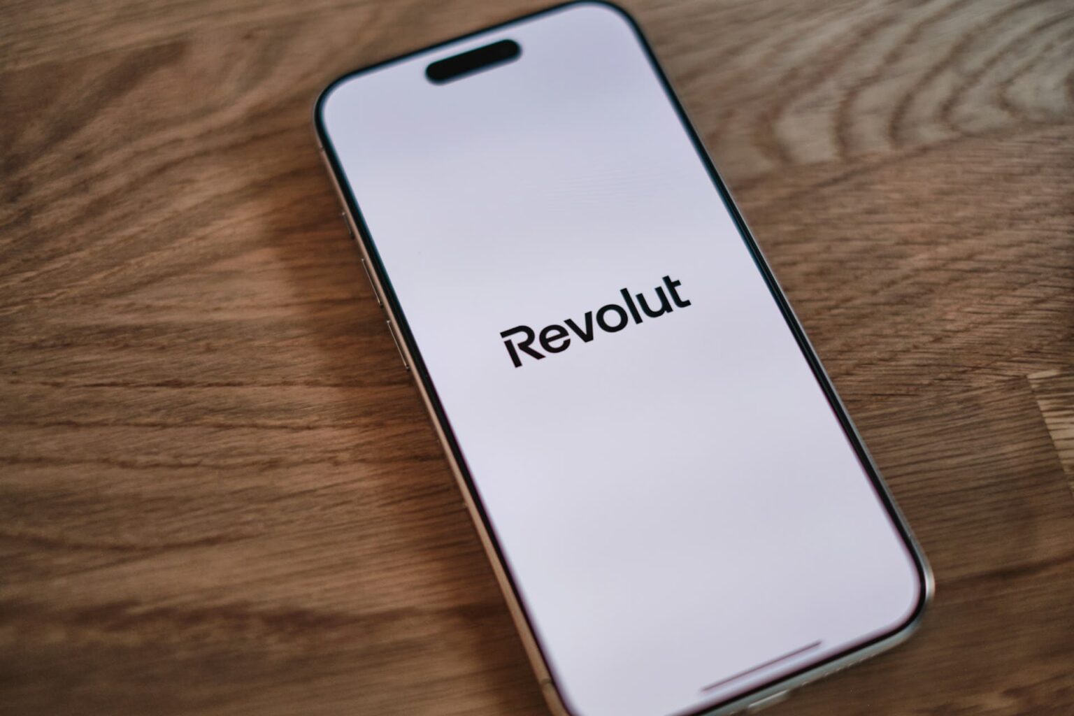 Revolut mobile app on a phone screen