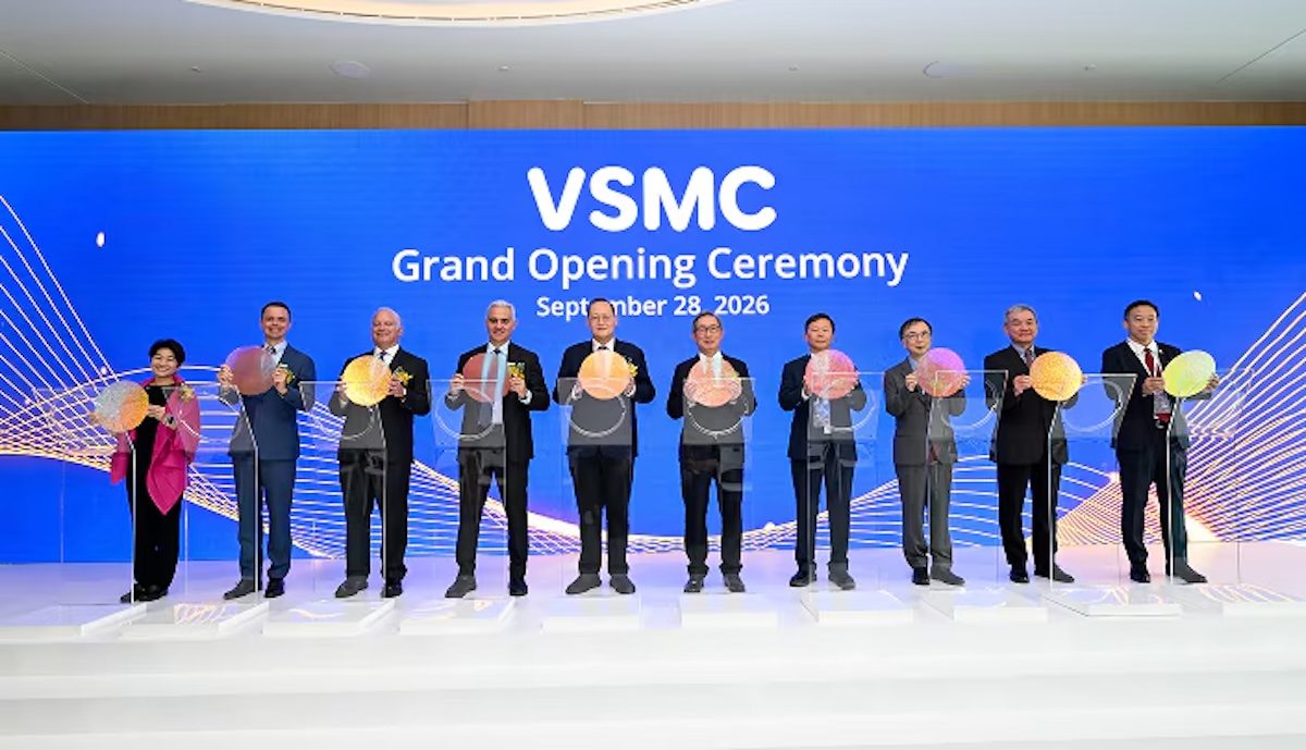 VSMC 300mm semiconductor fab building in Singapore, the NXP-VIS joint venture