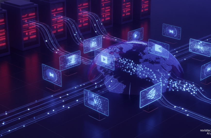 Compressed video streams distributed from data centers to screens
